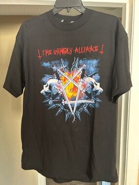 NWT Slayer 2006 NA The Unholy Alliance tour concert tee